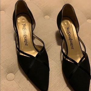 YSL black shoes